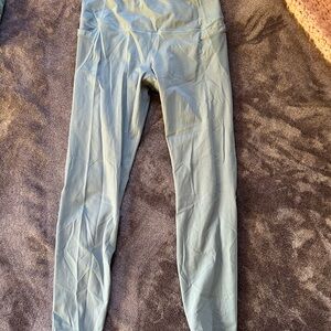 Light Blue High-Waisted Leggings